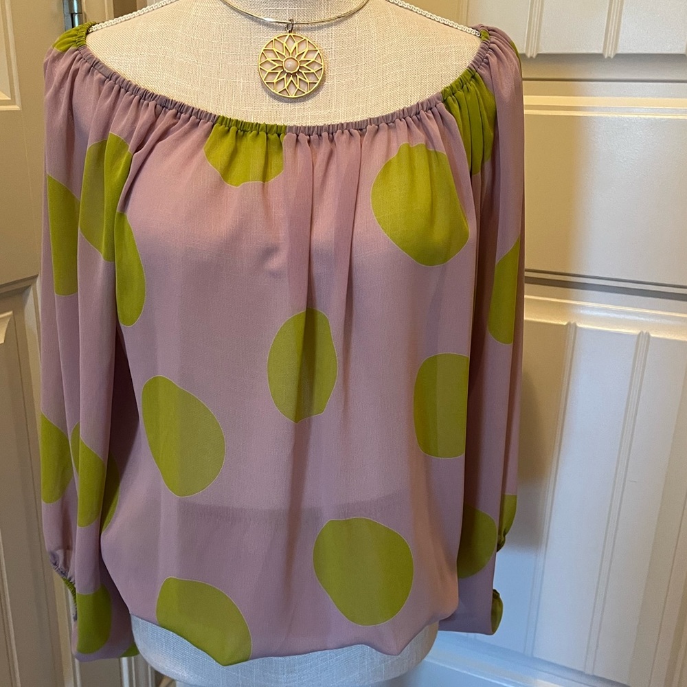 New Polka dot blouse